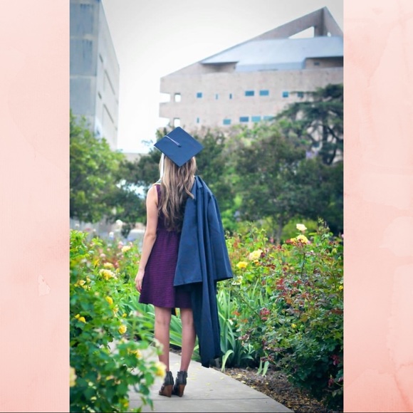Purple Waffle Dress - Picture 2 of 4